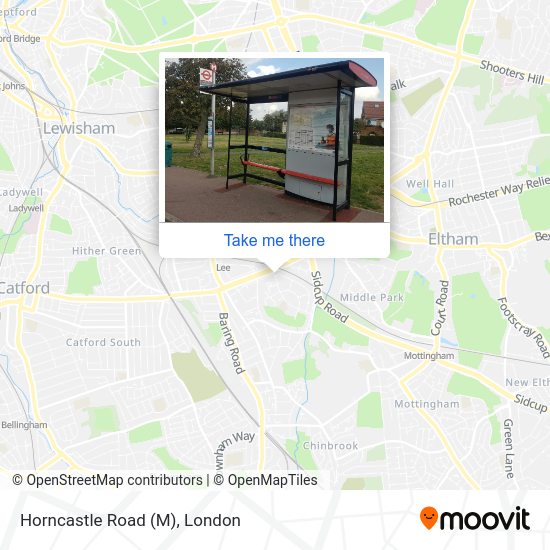 Horncastle Road (M) map