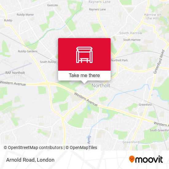 Arnold Road map