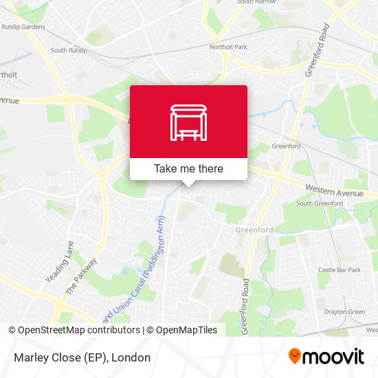 Marley Close (EP) map