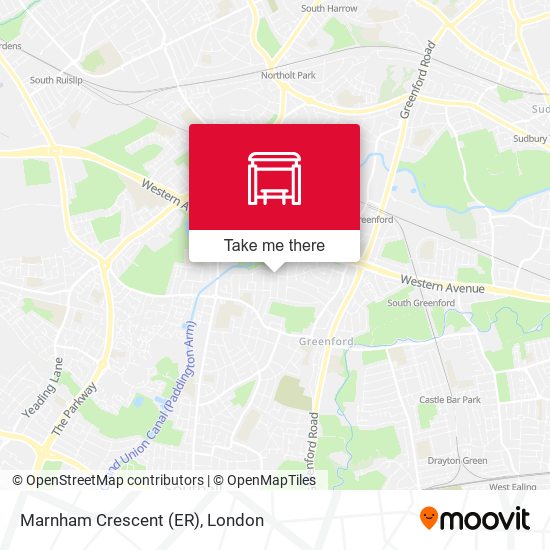 Marnham Crescent (ER) map