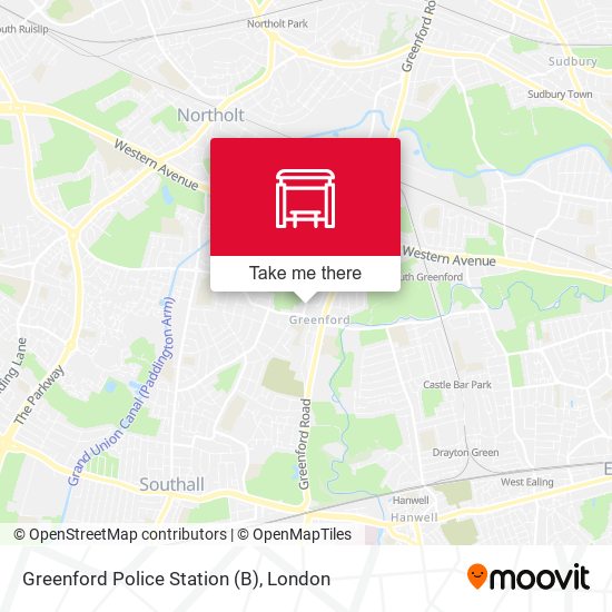Greenford Police Station (B) map