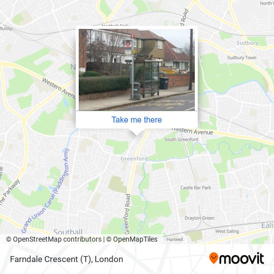 Farndale Crescent (T) map