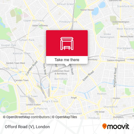 Offord Road (V) map