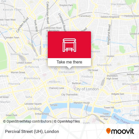 Percival Street (UH) map