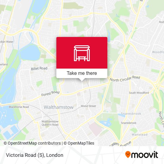 Victoria Road (S) map