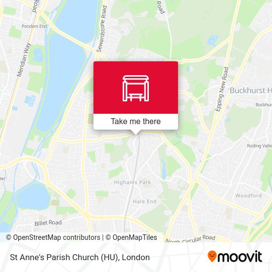 St Anne's Parish Church (HU) map