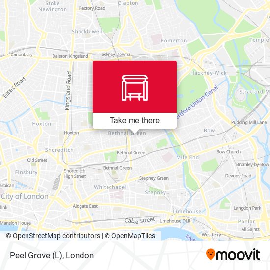 Peel Grove (L) map
