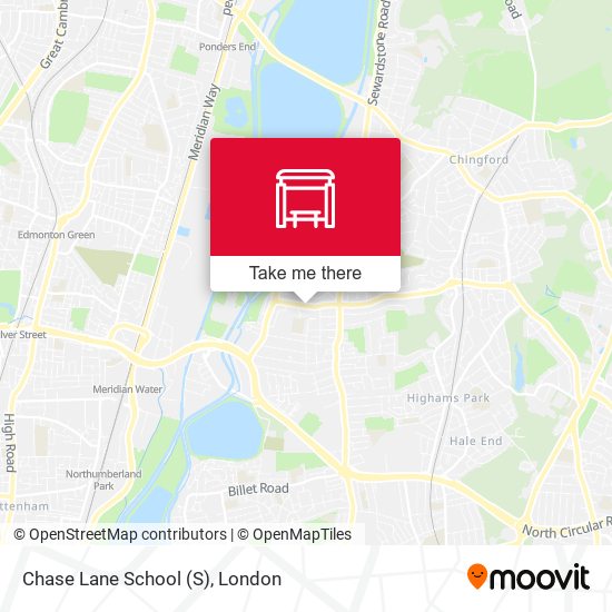 Chase Lane School map