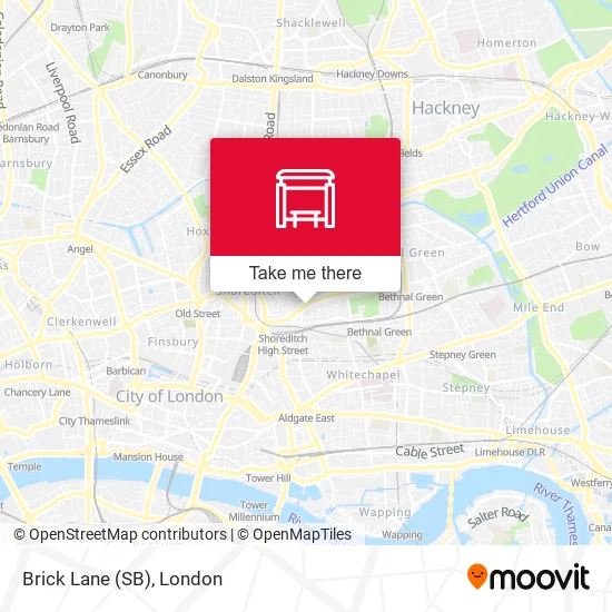 Brick Lane (SB) map