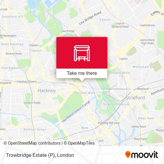 Trowbridge Estate (P) map