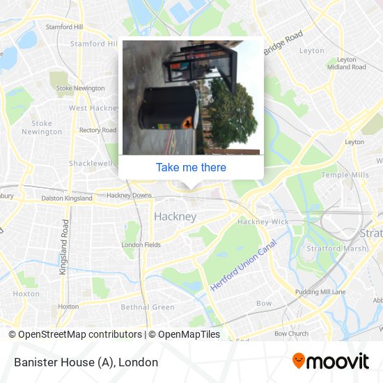 Banister House (A) map