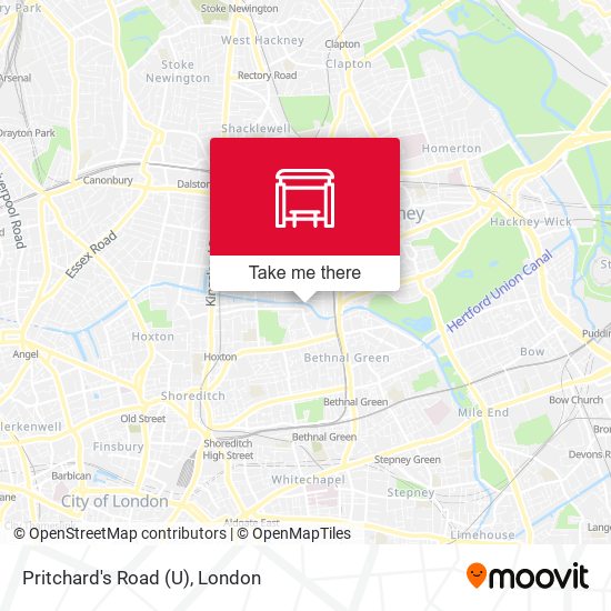 Pritchard's Road (U) map