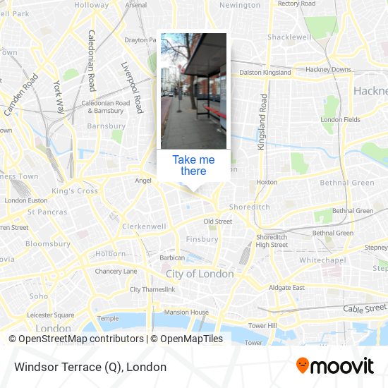 Windsor Terrace (Q) map