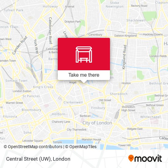Central Street (UW) map