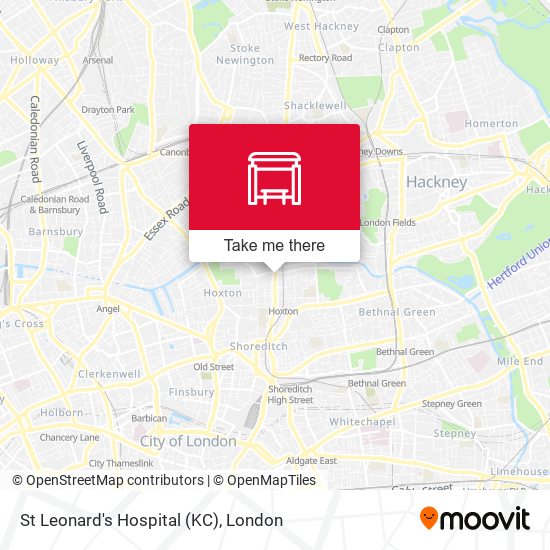 St Leonard's Hospital (KC) map
