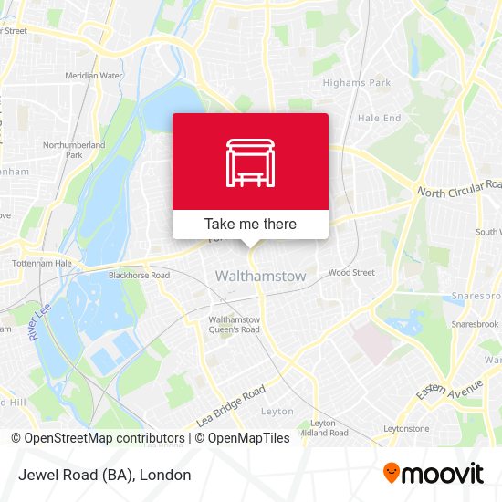 Jewel Road (BA) map