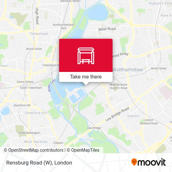 Rensburg Road (W) map
