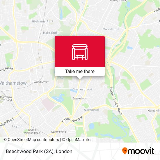 Beechwood Park (SA) map
