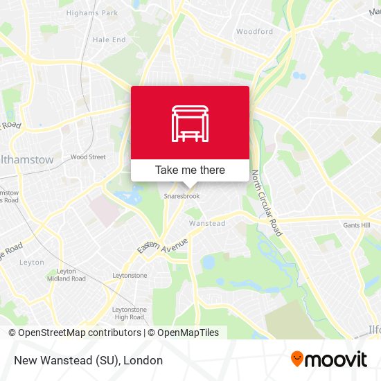 New Wanstead (SU) map