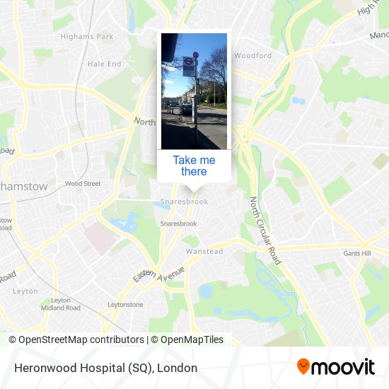 Heronwood Hospital (SQ) map