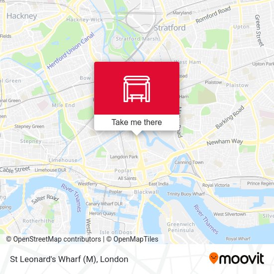 St Leonard's Wharf (M) map