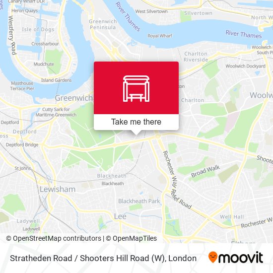 Stratheden Road / Shooters Hill Road (W) map