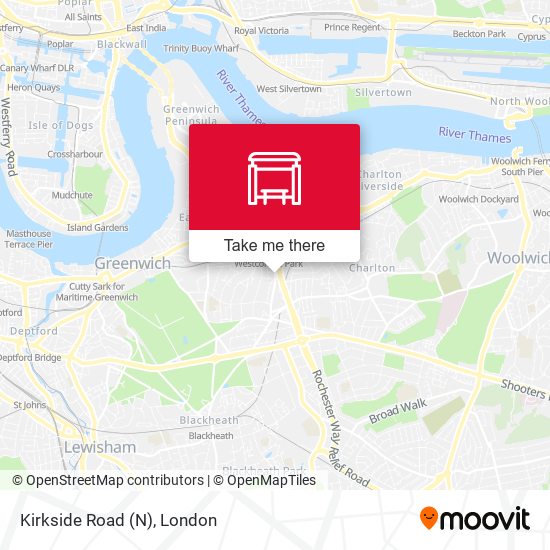 Kirkside Road (N) map