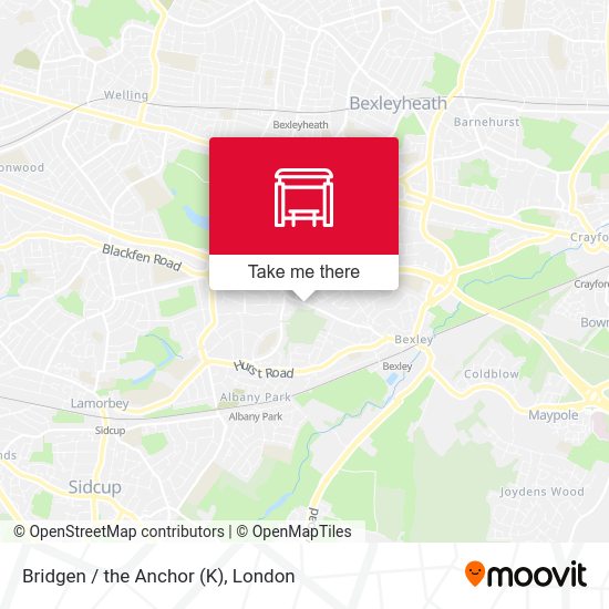 Bridgen / the Anchor (K) map