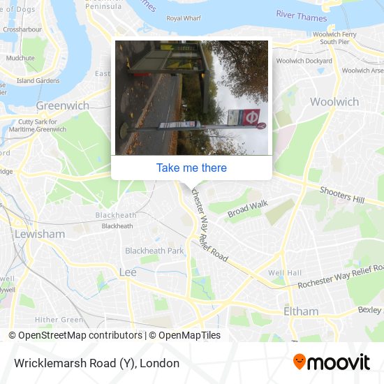 Wricklemarsh Road (Y) map