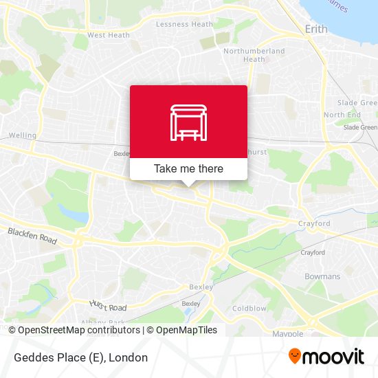 Geddes Place (E) map