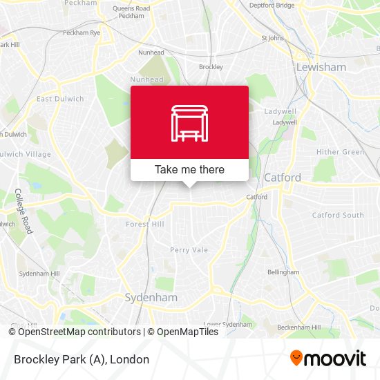 Brockley Park (A) map