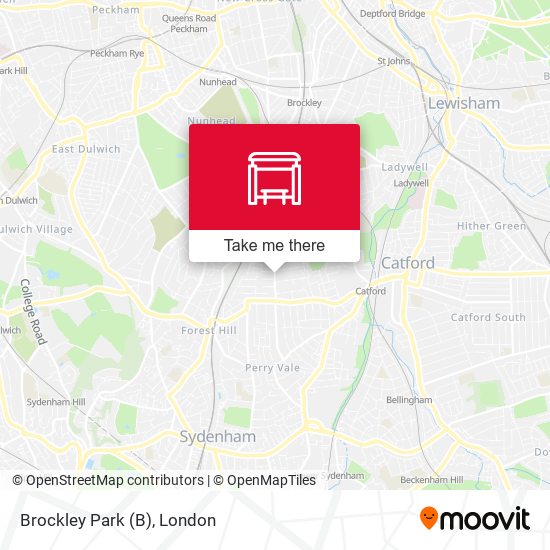 Brockley Park map