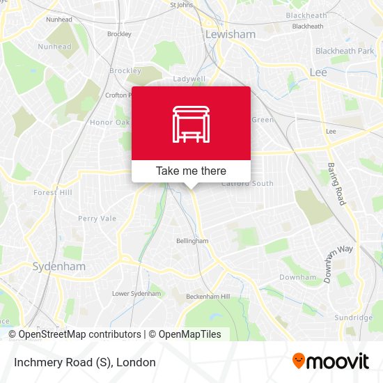 Inchmery Road (S) map