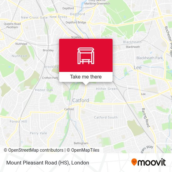 Mount Pleasant Road (HS) map