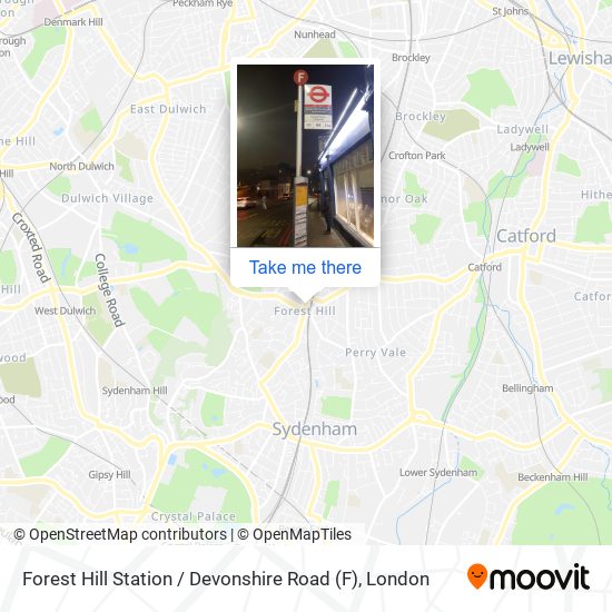 Forest Hill Station  / Devonshire Road map