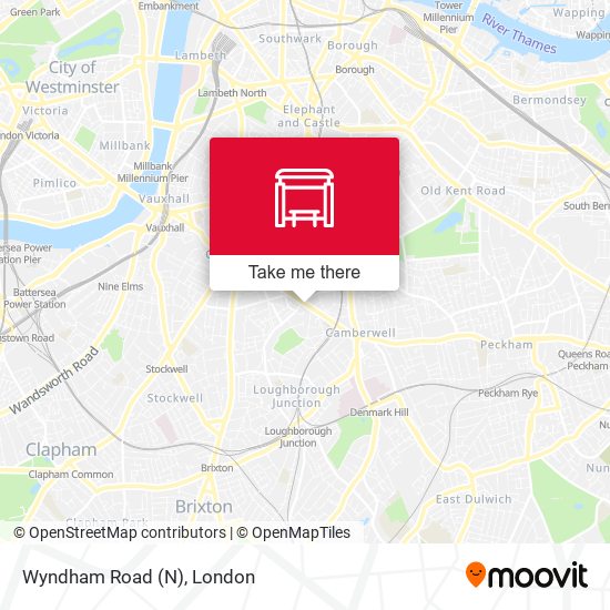 Wyndham Road (N) map