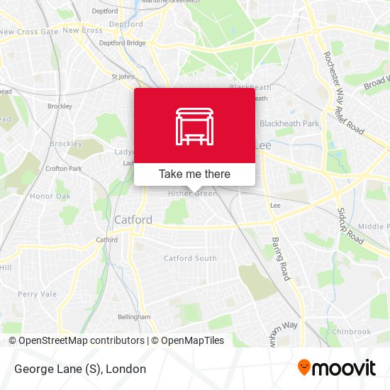George Lane (S) map