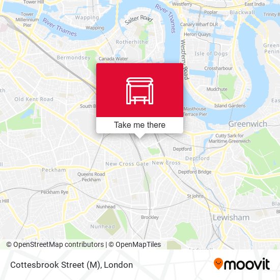 Cottesbrook Street (M) map