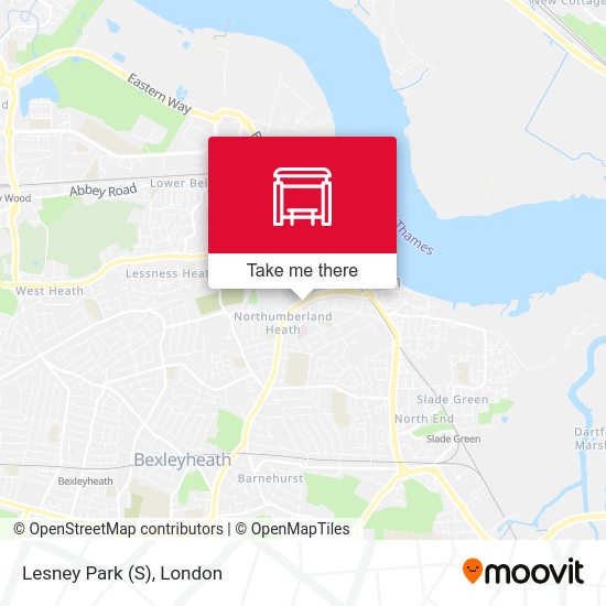 Lesney Park (S) map