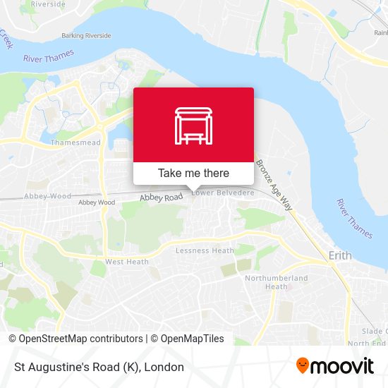 St Augustine's Road (K) map