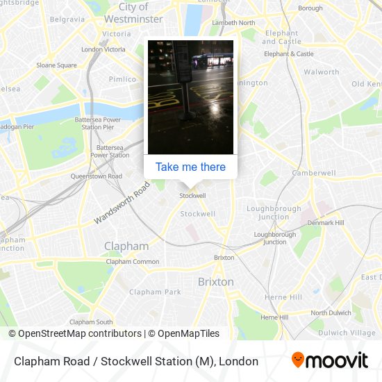 Clapham Road / Stockwell Station (M) map