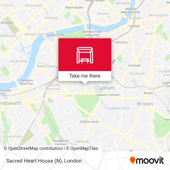 Sacred Heart House (N) map