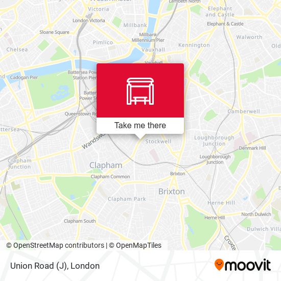 Union Road (J) map