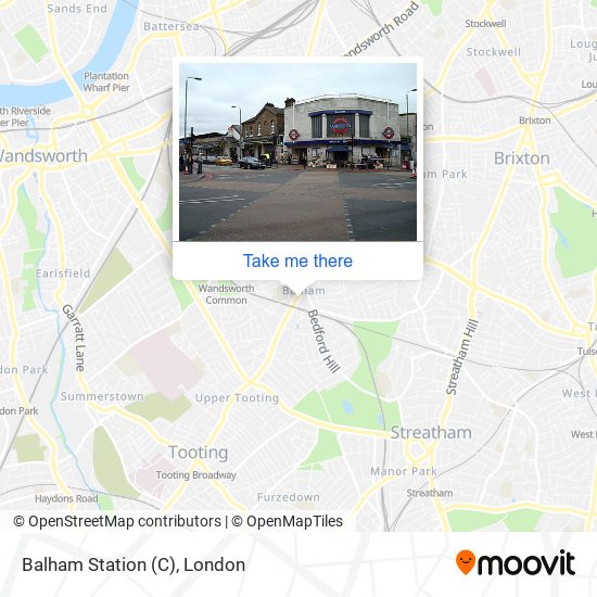 Balham Station (C) map