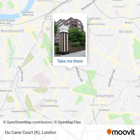 Du Cane Court (K) map