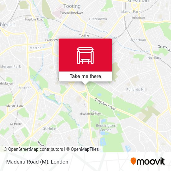 Madeira Road map