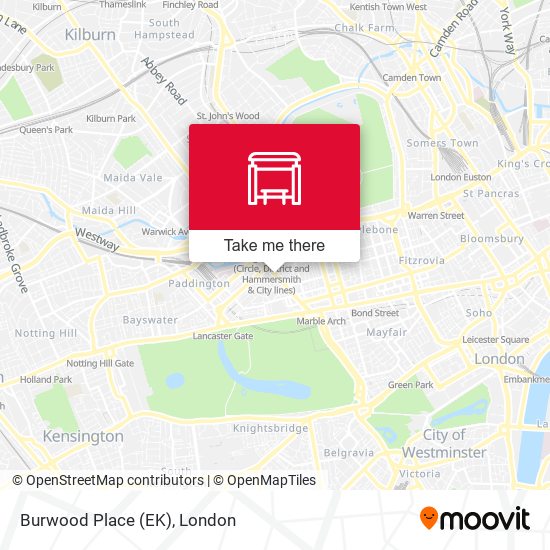 Burwood Place (EK) map