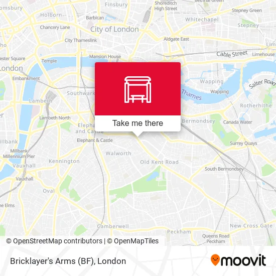 Bricklayer's Arms (BF) map