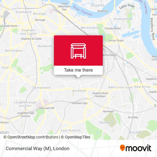 Commercial Way (M) map