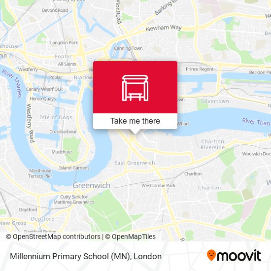 Millennium Primary School (MN) map